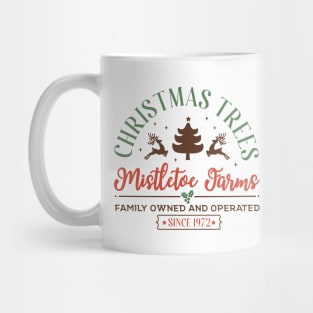 Christmas Trees Mistletoe Farms Mug